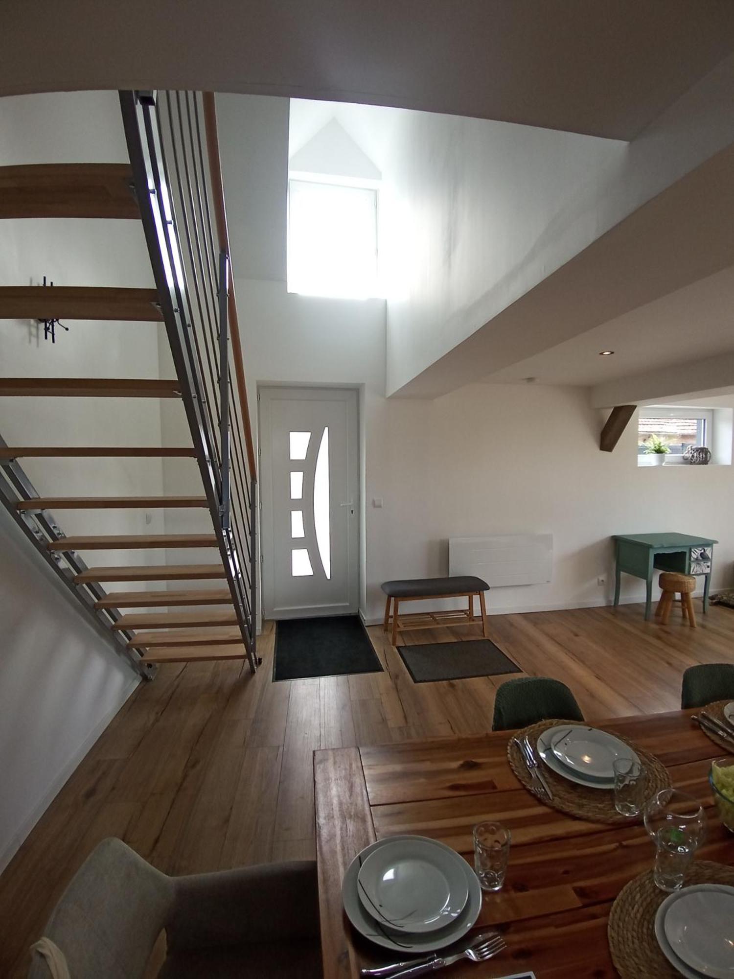 Maison Familiale A La Campagne La Chapelle-du-Bourgay Pokoj fotografie